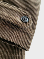 コーデュロイ ダブルブレストテーラード ジャケット