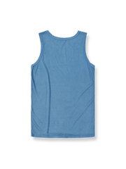 インディゴ染めコットンタンクトップ詳細図