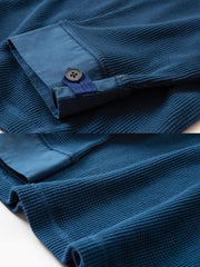 インディゴヴィンテージ加工パーカー