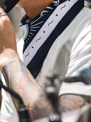 ウエスタンカウボーイ柄バンダナ