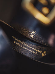 キルトレザーベルト