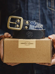 キルトレザーベルト