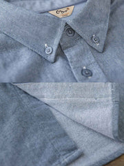 オックスフォード 起毛ビジネスシャツ