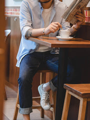 オックスフォード 起毛ビジネスシャツ