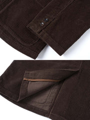 ゆったりフィット コーデュロイスーツジャケット