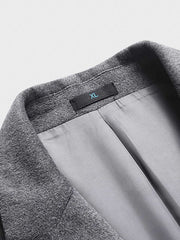 シングルブレスト ウールブレンドスーツ