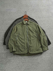 アウトドア機能付きフラップジャケット 全体画像