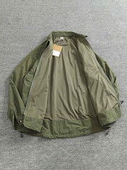 アウトドア機能付きフラップジャケット 全体画像