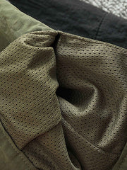 ジッパーとボタンディテール 詳細画像