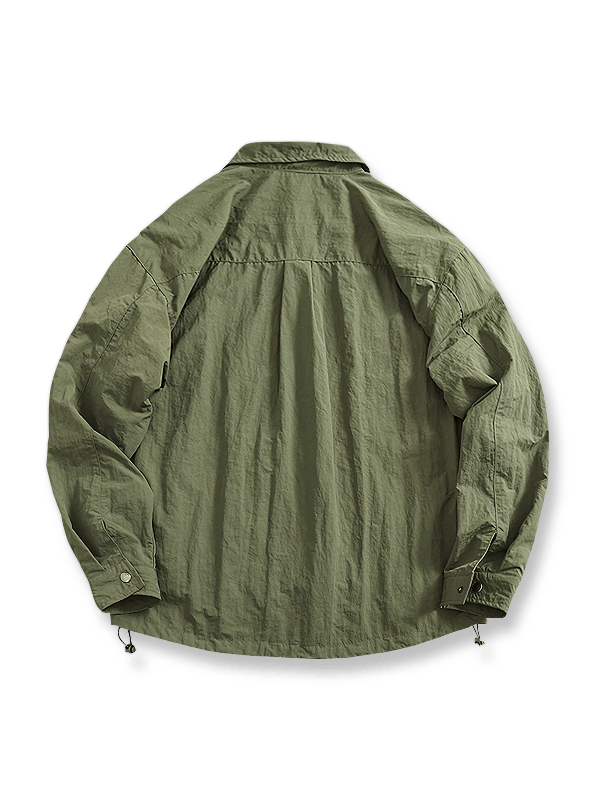 アウトドア機能付きフラップジャケット 全体画像