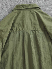 ジッパーとボタンディテール 詳細画像