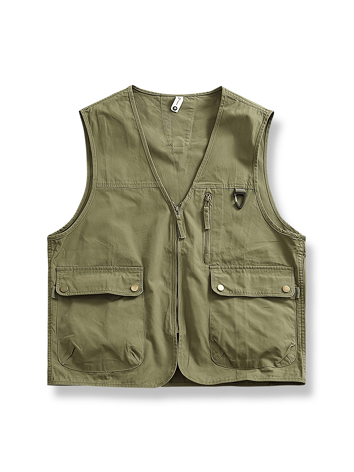 アウトドア多ポケットワークベストの全体展示