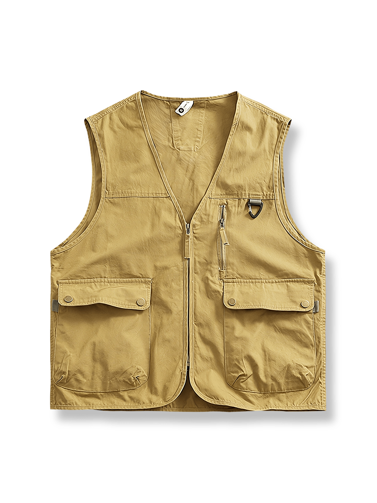 アウトドア多ポケットワークベストの全体展示