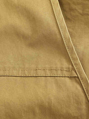 ワークベストのポケットディテール展示