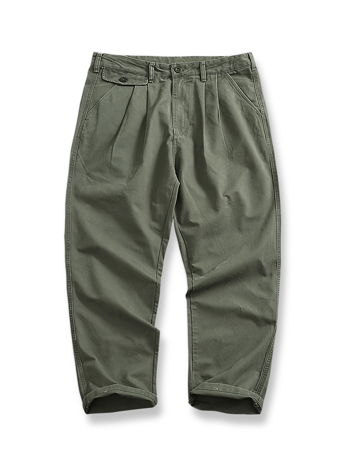 キー&ツータック ワークパンツ 全体画像