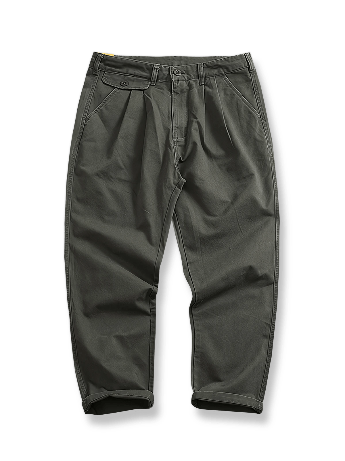 キー&ツータック ワークパンツ 全体画像