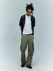 グラウンドクルーメカニックマルチポケットパンツ