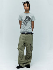 グラウンドクルーメカニックマルチポケットパンツ