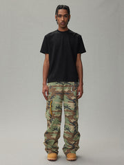 カモフラージュカーゴパンツ