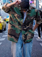 コーデュロイ コットン シャツジャケット