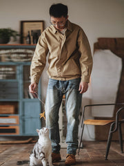 キャンバストレーニングジャケット