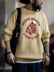 ニットセーターのコーディネートスタイル展示