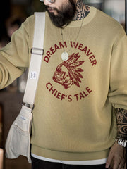 ニットセーターのコーディネートスタイル展示