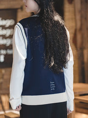 アカデミックスタイルニットベスト