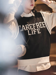 アカデミックスタイルニットベスト