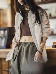 ウールシャツジャケット