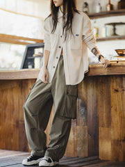 ウールシャツジャケット