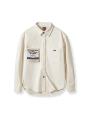 アメリカンレトロウールシャツジャケット正面展示