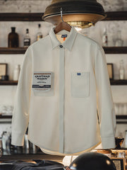 ウールシャツジャケット