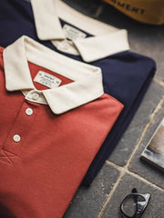 アメリカンヴィンテージ長袖ポロシャツ