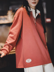 アメリカンヴィンテージ長袖ポロシャツ