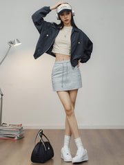 アメリカンヴィンテージ ベースボールカラージャケット