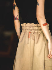 ワークスタイルパラシュートスカート