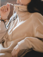 アメリカンスタイルのフリース裏地ヘビーフーディー