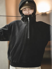 アメリカンスタイルのフリース裏地ヘビーフーディー