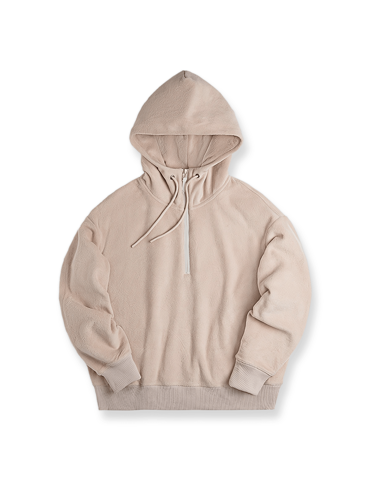 製品画像: アメリカンスタイルのフリース裏地ヘビーフーディー全体図