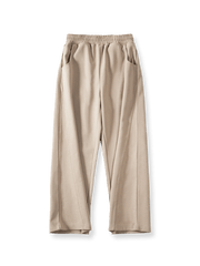 製品画像: グレーワイドパンツの正面図