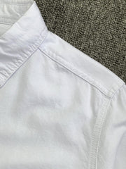 オックスフォード刺繍シャツ