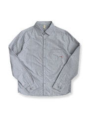 オックスフォード刺繍シャツ全体の正面画像