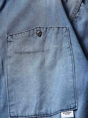 ポケットとウォッシュ加工のグラデーションディテール