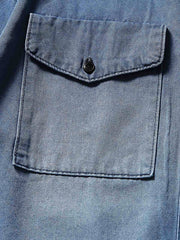 ポケットとウォッシュ加工のグラデーションディテール