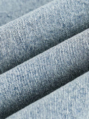 ウォッシュ加工デニムシャツ