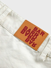 ウォッシュド ストレート デニムショートパンツ