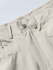 サイドポケットとディテールの特写