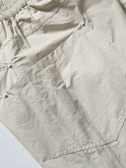 サイドポケットとディテールの特写