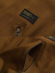 カラーブロックワークジャケット